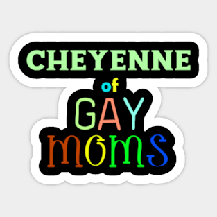 lgbt pride Cheyenne Sticker